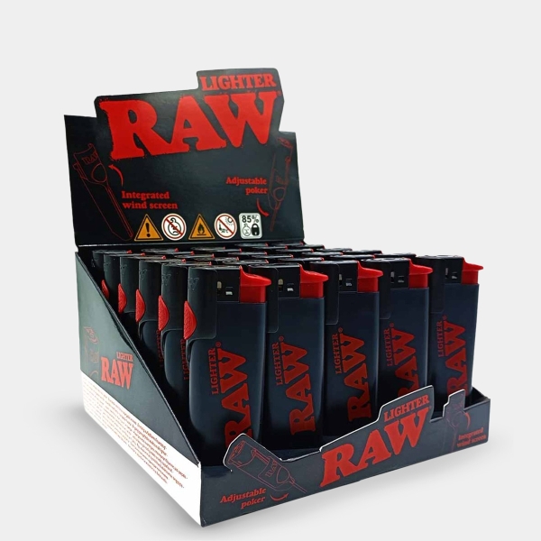 Raw Phoenix 3-in-1 Lighter Black Display 30 units