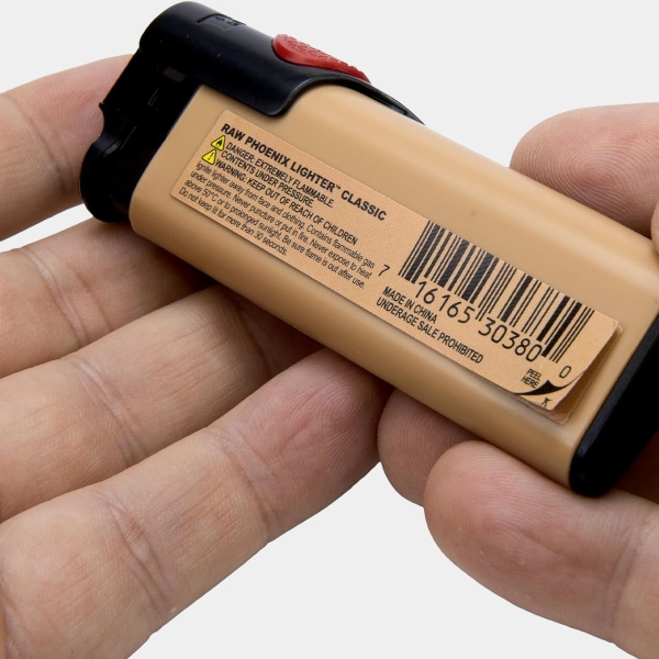 Raw Phoenix 3-in-1 Lighter Beige back view