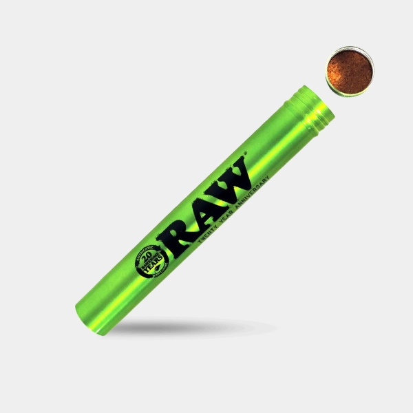 RAW Emerald Aluminum Poker, uncapped