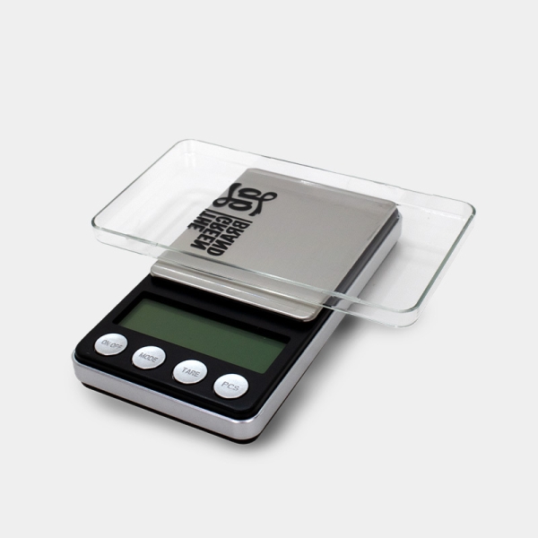 GB The Green Brand 0.01-100g precision scale with tray lid