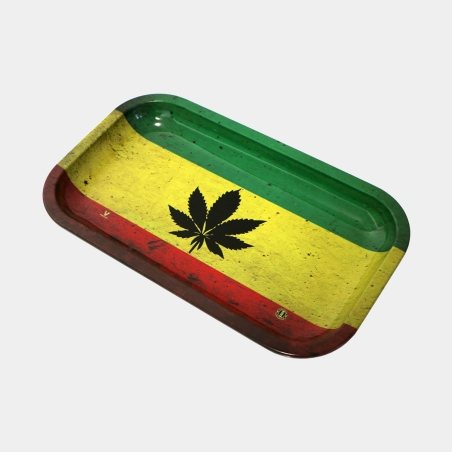 Rasta metal tray