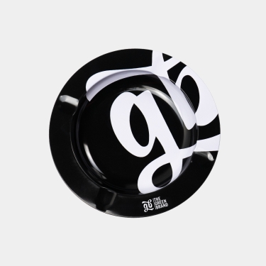 GB metal ashtray