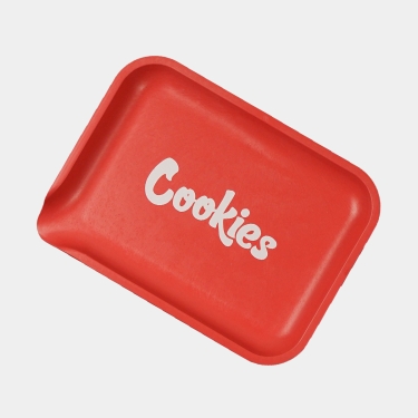 Red cookie tray