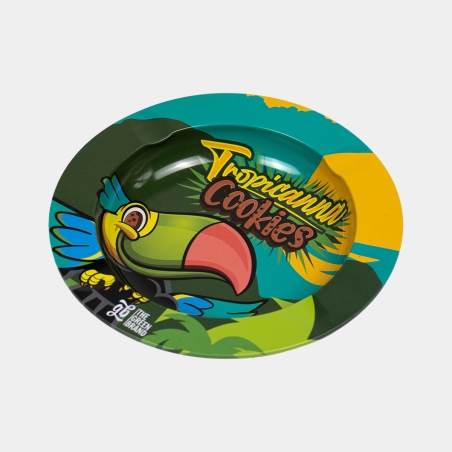 Tropicana metal ashtray