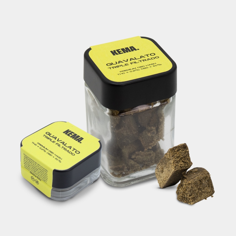 View Triple Filtered CBD Hash 'Guavalato' KEMA all formats