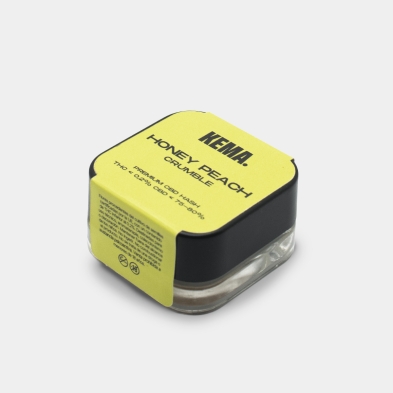 Hash CBD Crumble 'Honey Peach' KEMA 3g