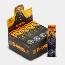 G-Rollz 'Rap' unbleached King Size rolling papers with tips
