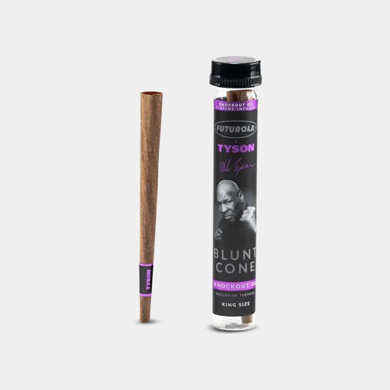 View Futurola Tyson 2.0 Knockout OG Tobacco-Free Blunt Wraps