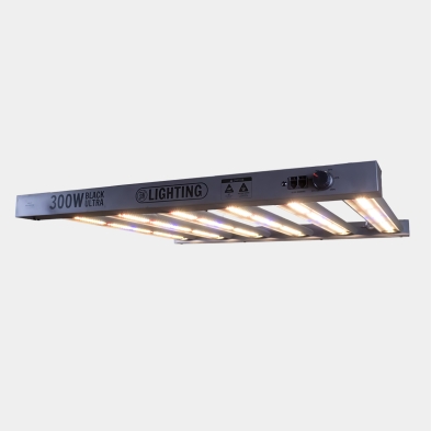 Dimmable LED System 300W Black Ultra GB Lighting on