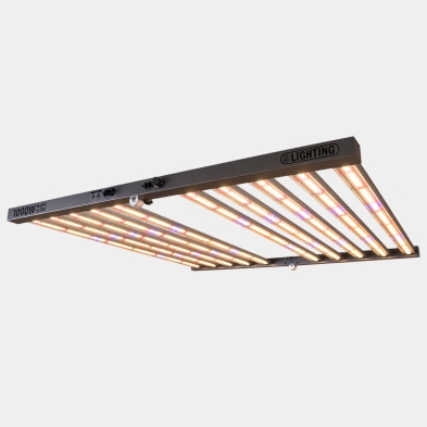730W Black Ultra GB Lighting Dimmable LED System turned on