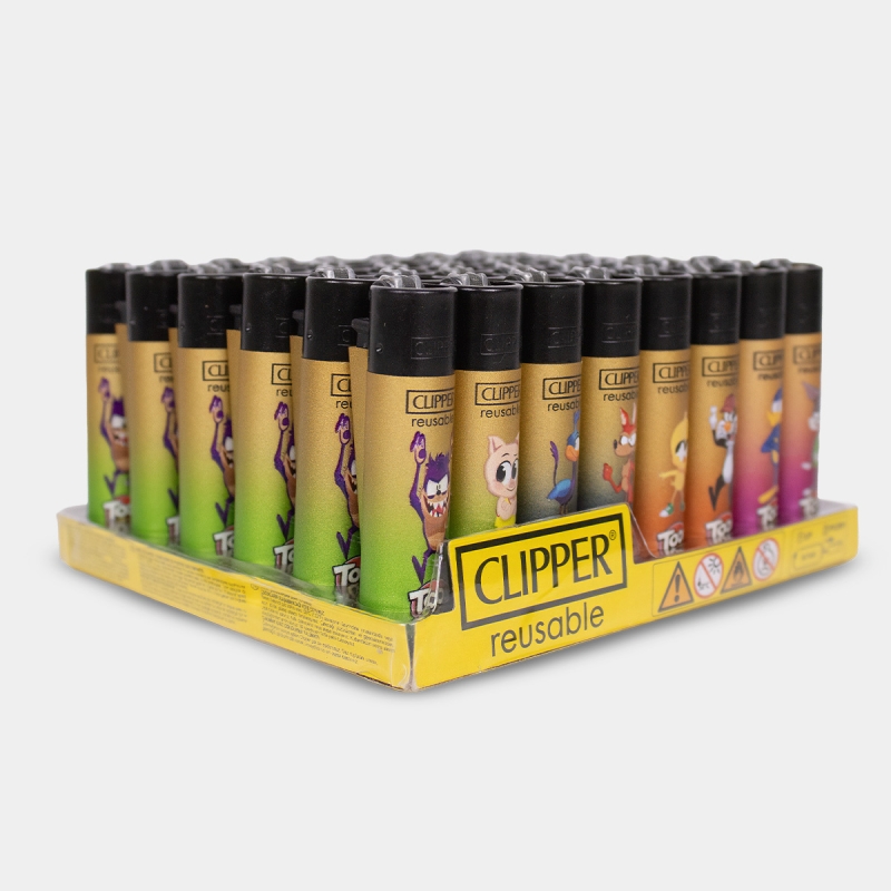 Clipper Flow Movie lighter in box