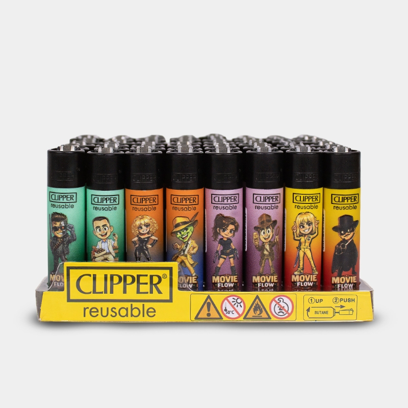 Clipper Flow Movie Display 48 lighters