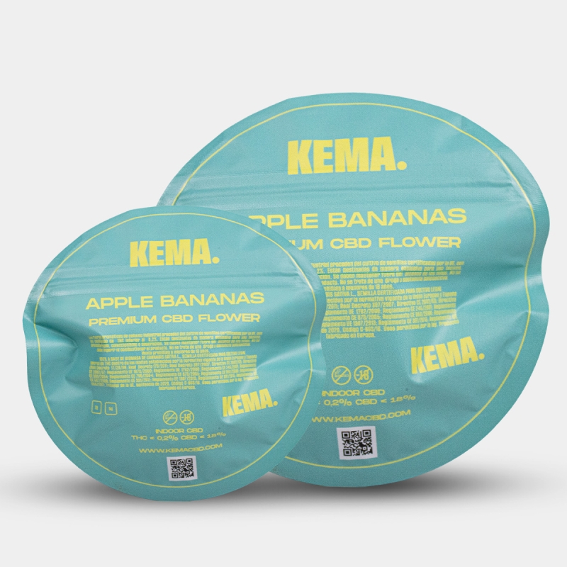 KEMA Apple Bananas Cali 18% CBD flowers