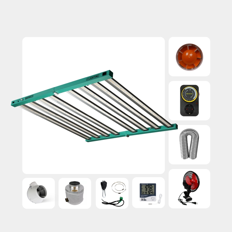 View 800W indoor grow kit without grow tent
