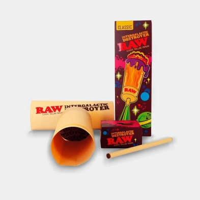 RAW Intergalactic Destroyer Pre-Rolled Cone parts