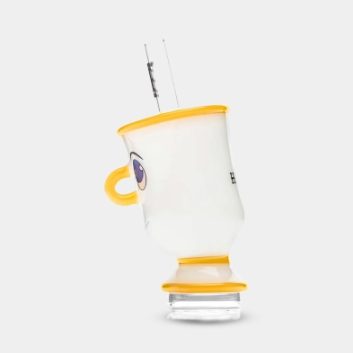 Hemper Tea Cup for Puffco Peak and Peak Pro | Glass