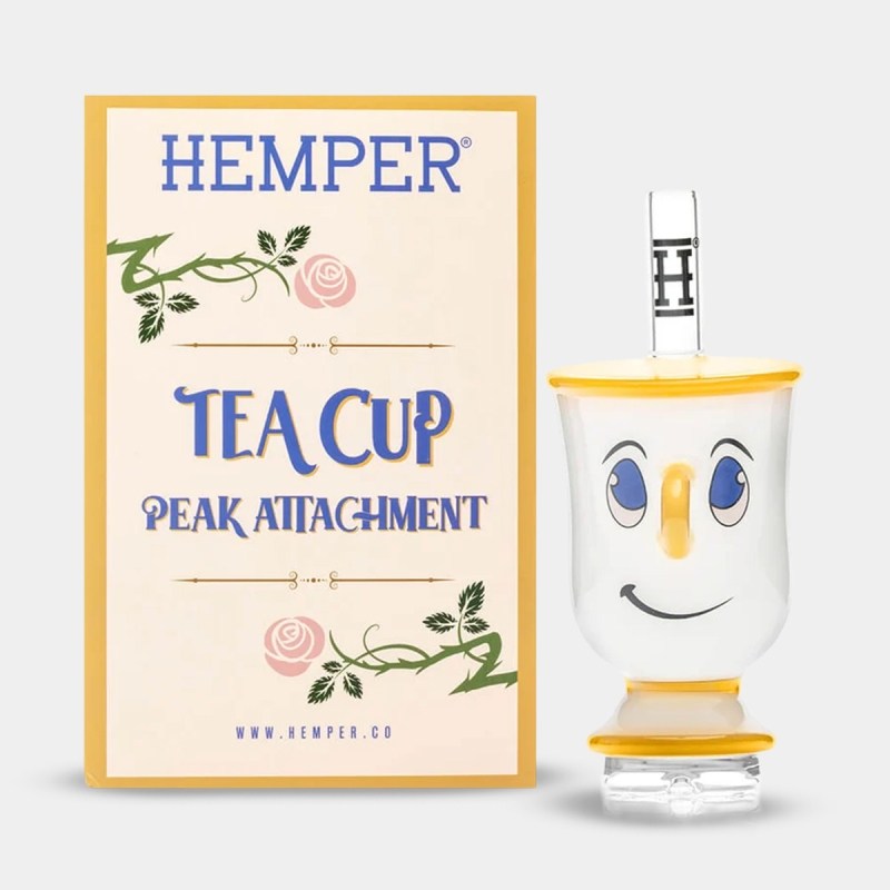 View Hemper Tea Cup for Puffco Peak and Peak Pro | Glass