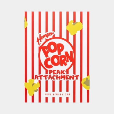Hemper Popcorn Puffco Glass Attachment for Puffco Peak and Peak Pro