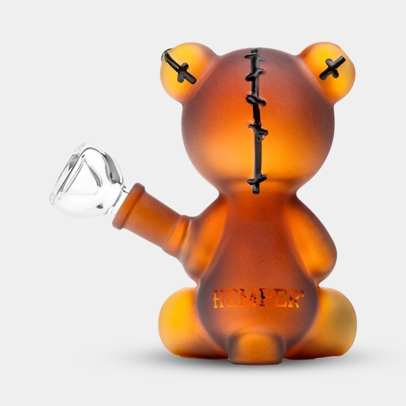 Hempers Scare Bears Teddy Bear Bong | Glass Bong