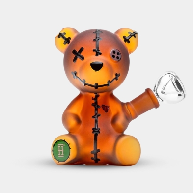 Hempers Scare Bears Teddy Bear Bong | Glass Bong