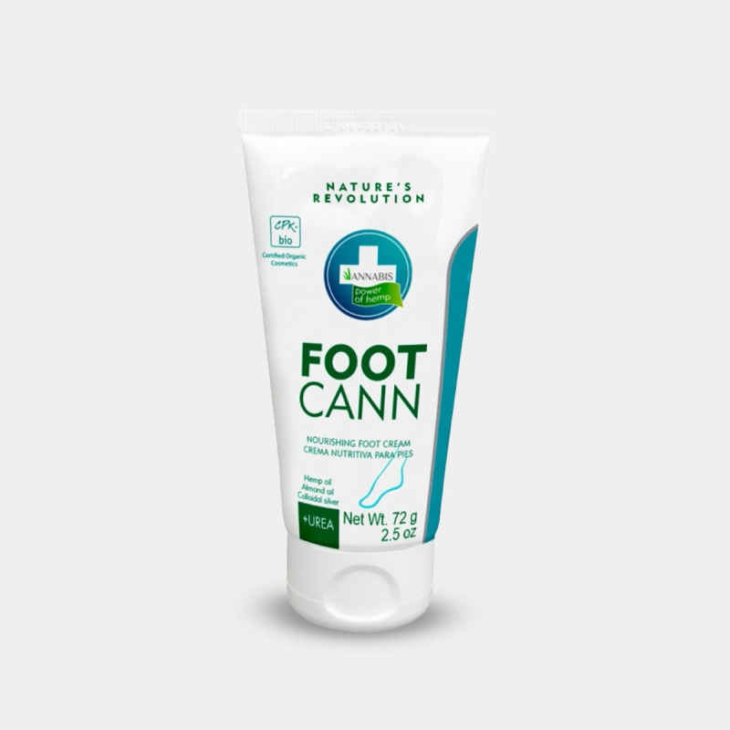 Footcann Organic Hemp Nourishing Foot Cream 75 mL