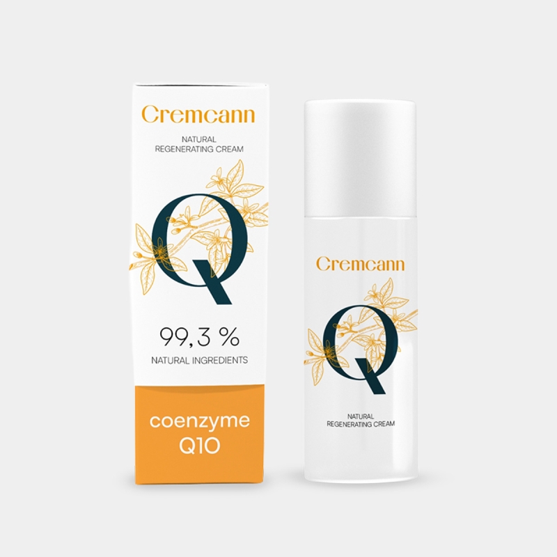 Cremcann Q10 50 mL | Regenerating Facial Cream with Hemp