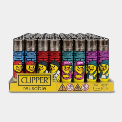 Clipper Cuack Style - Refillable Lighter with Duck Design
