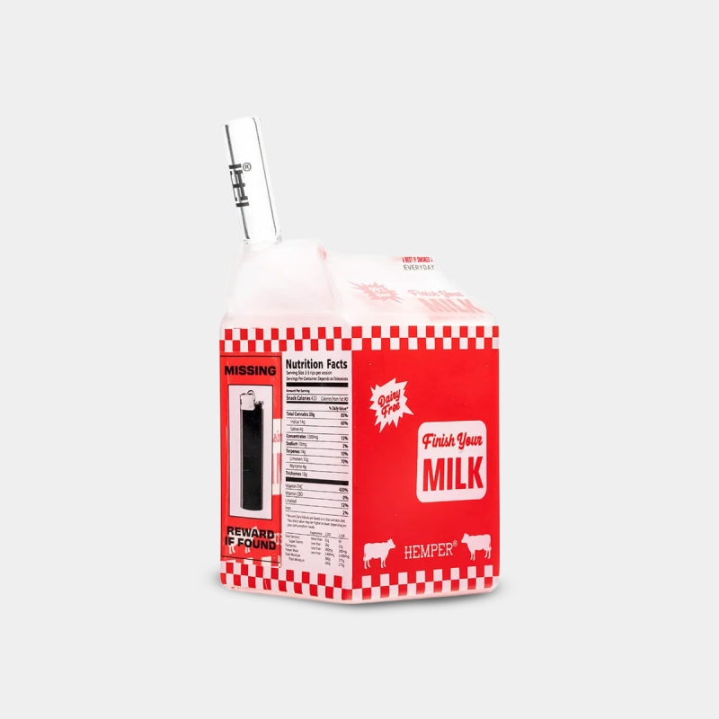 Hemper Weedies Milk Carton Bong