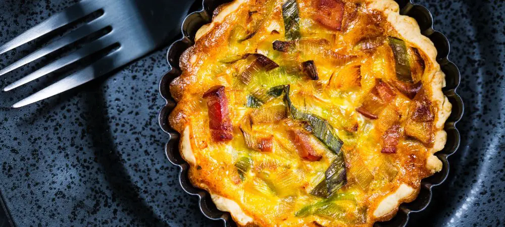 Cannabis vegetable quiche