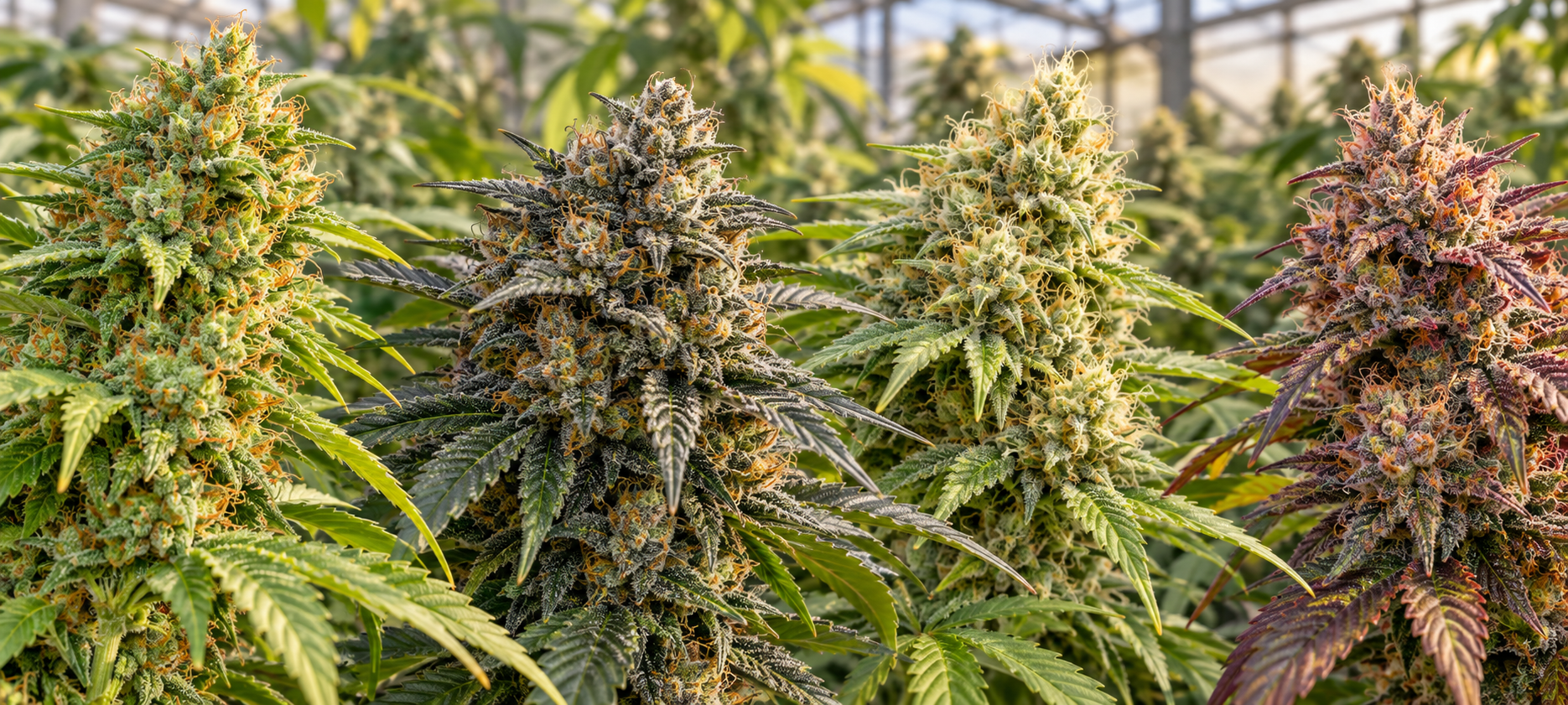 The most resinous varieties from Sweet Seeds